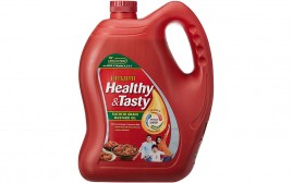 Emami Healthy & Tasty Kachchi Ghani Mustard Oil  Plastic Jar  5 litre